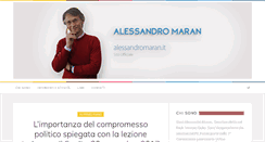 Desktop Screenshot of alessandromaran.it